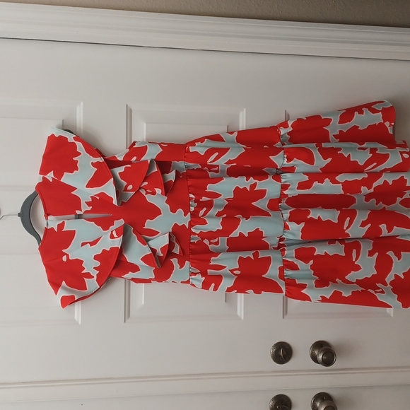 NWT Crosby by Mollie Burch Joe Joe high low summer dress Azalea Blooms $248 - Picture 5 of 8